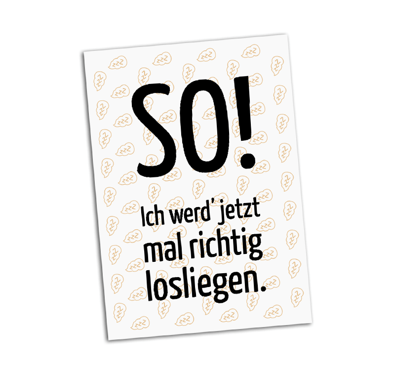 litil Frau W. aus H. Postkarte So