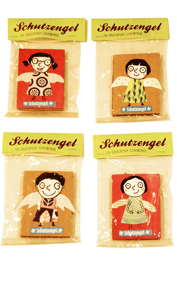 Schutzengel-Unikat-Collagen